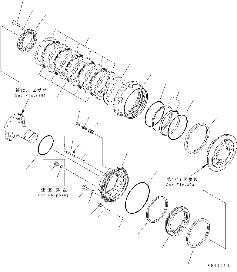 Уплотнение (\2\421-33-21810) KOMATSU