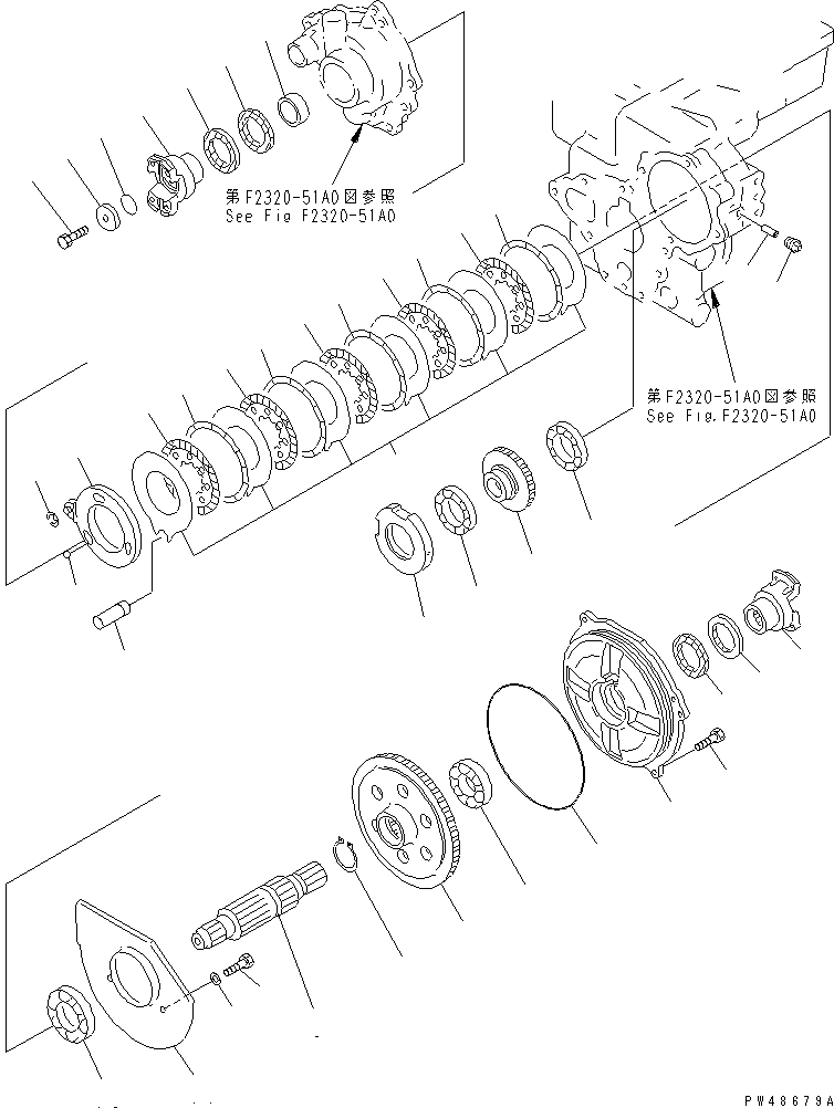 TRANSFER ASS'Y (714-20-10000) KOMATSU