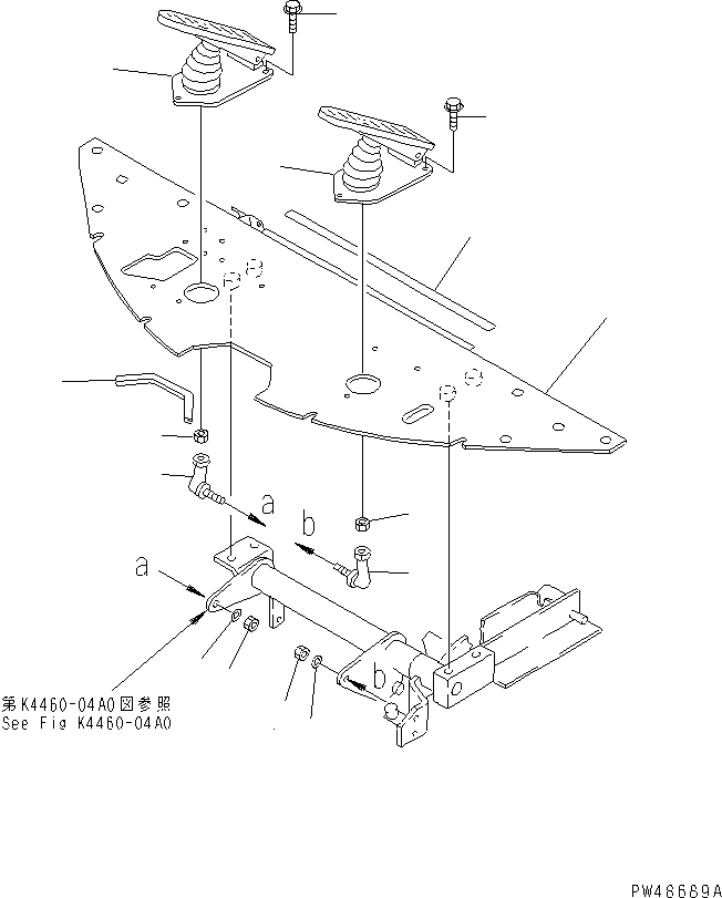 Пластина \0\42A-43-27130 KOMATSU