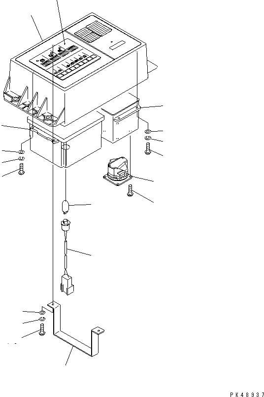 MONITOR ASS'Y,SUB \0\7823-56-6000 KOMATSU