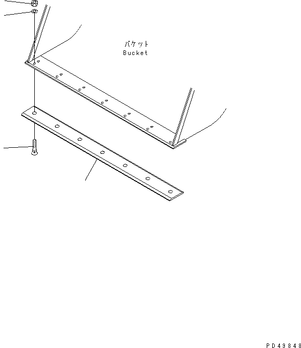 EDGE¤ 1755MM 363-N10-3310 KOMATSU
