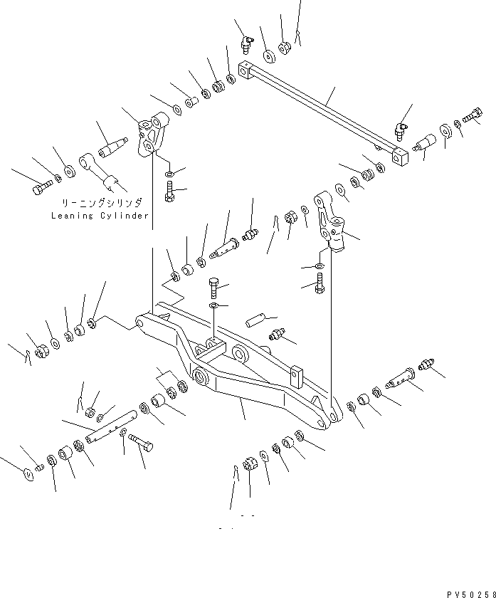 AXLE,FRONT \0\23A-27-12110 KOMATSU