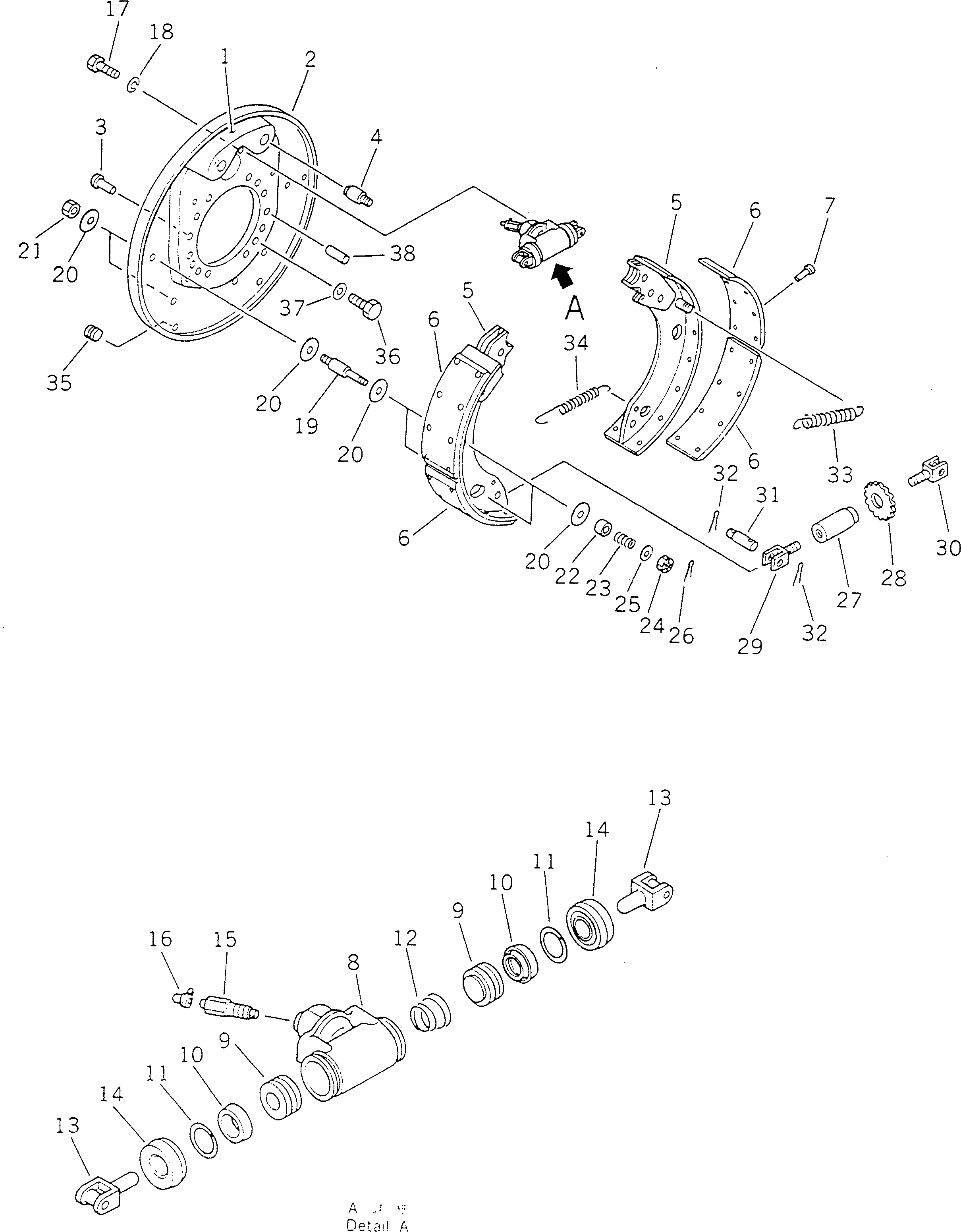 SHOE ASS'Y 23A-32-11230 KOMATSU