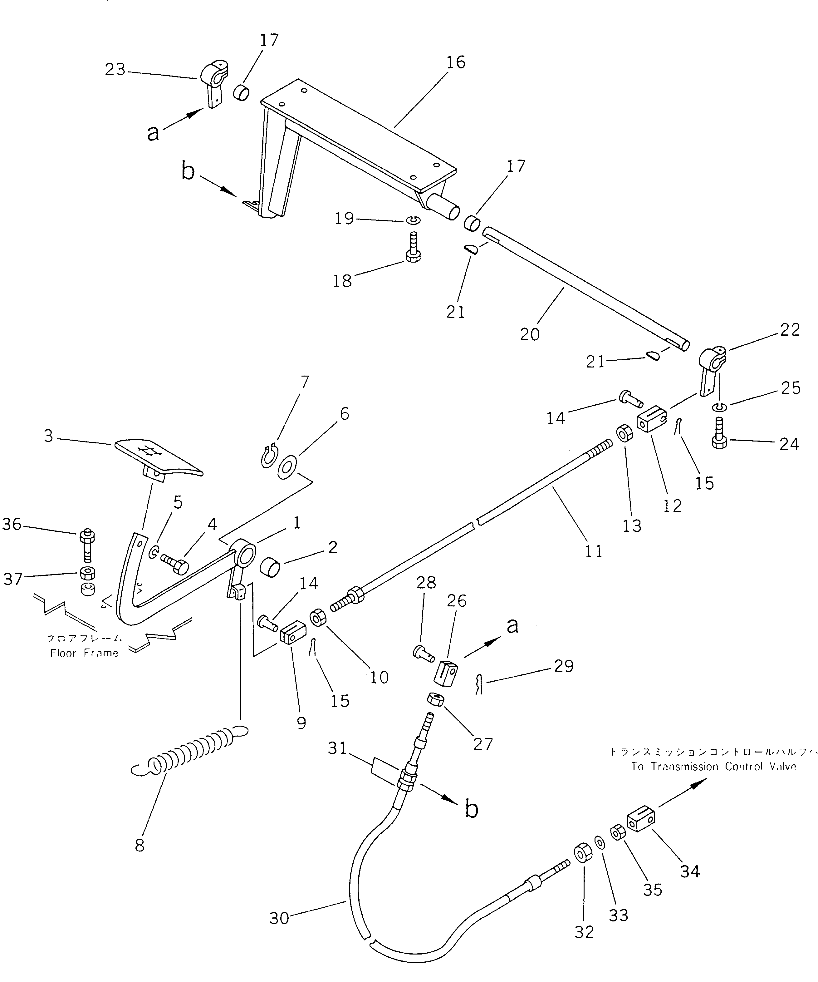 Вилка карданная \0\04210-01040 KOMATSU