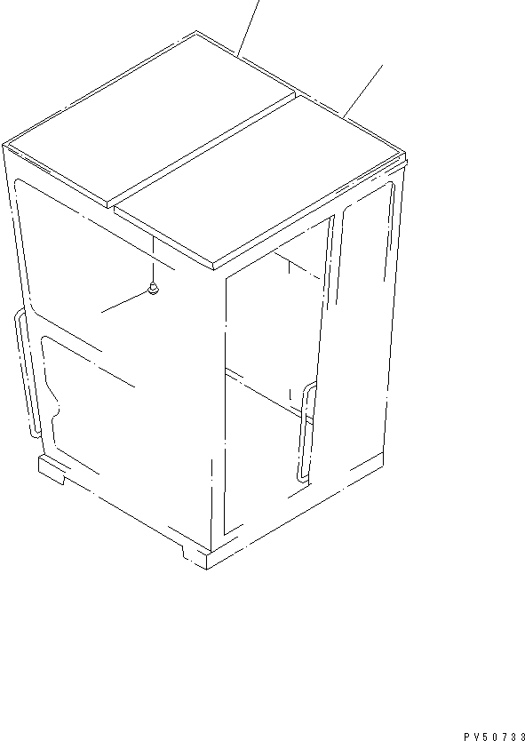 BOARD,L.H. 23B-950-3140 KOMATSU