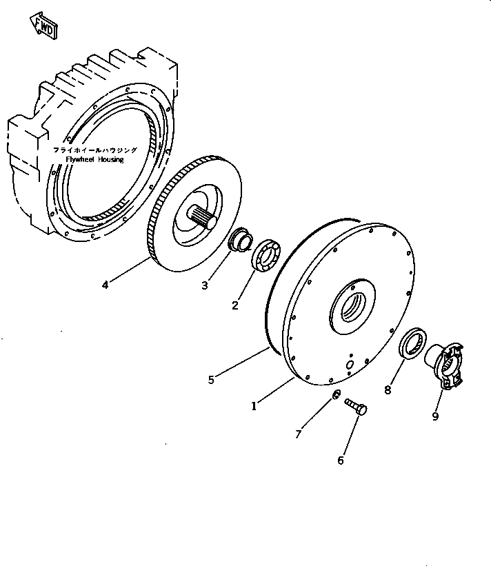 Уплотнительное кольцо круглого сечения 232-11-51140 KOMATSU