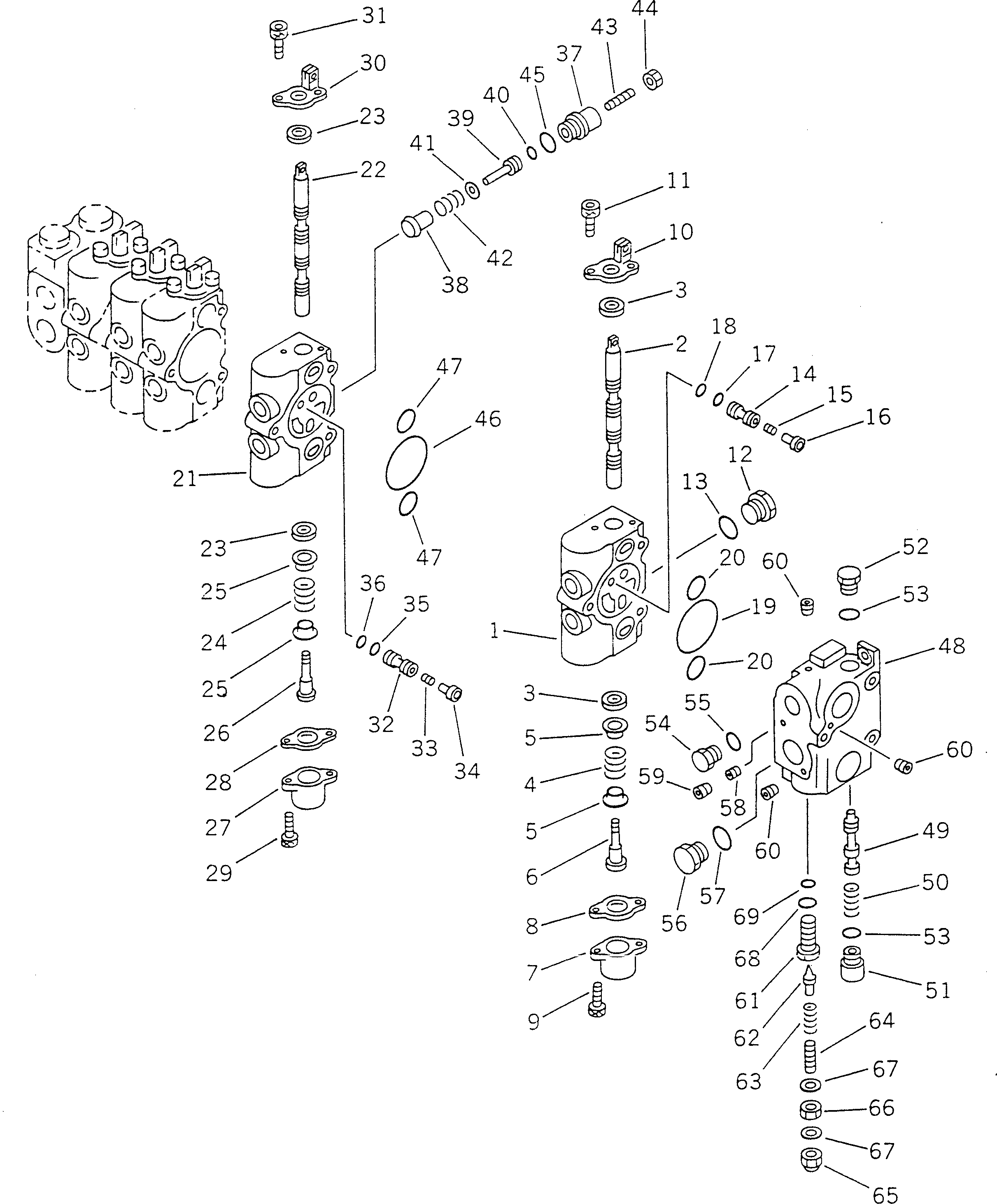 FRONT COVER ASS'Y 23A-60-12450 KOMATSU