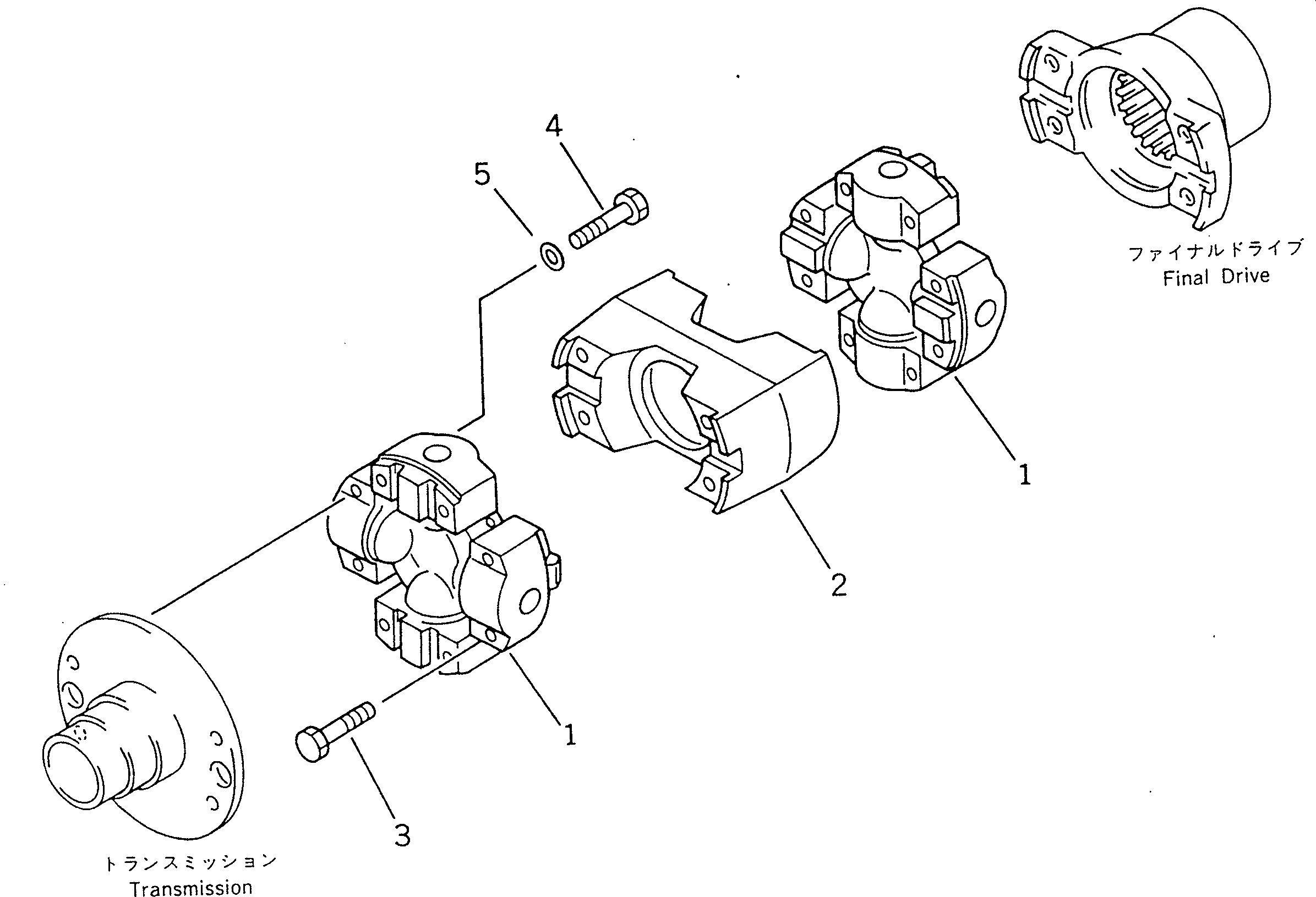 Пресс-маслёнка KUUNF1/4F KOMATSU