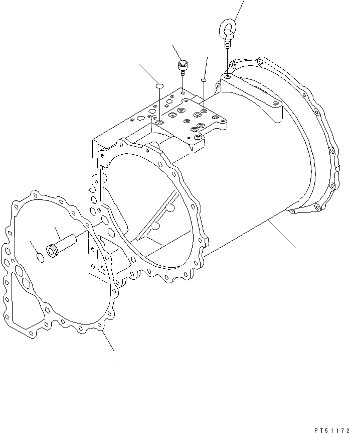 трансмиссия в сборе 234-15-21080 KOMATSU