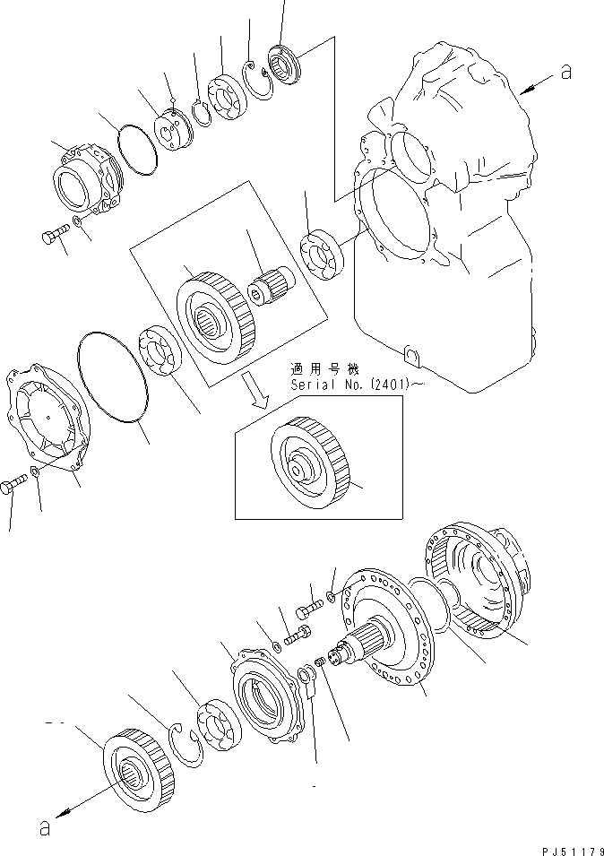 Болт 01010-A1230 KOMATSU