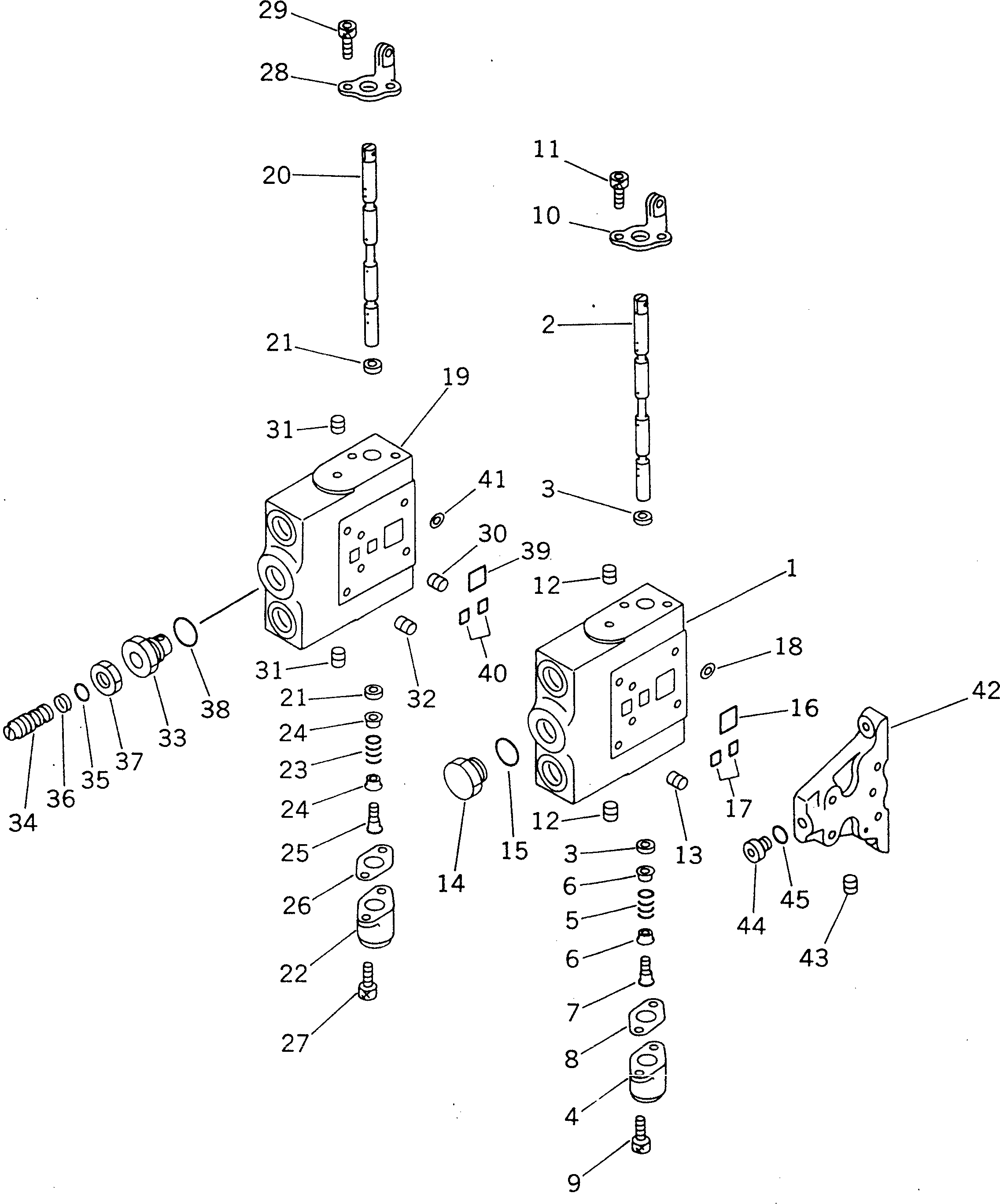 Корпус 23C-60-12950 KOMATSU