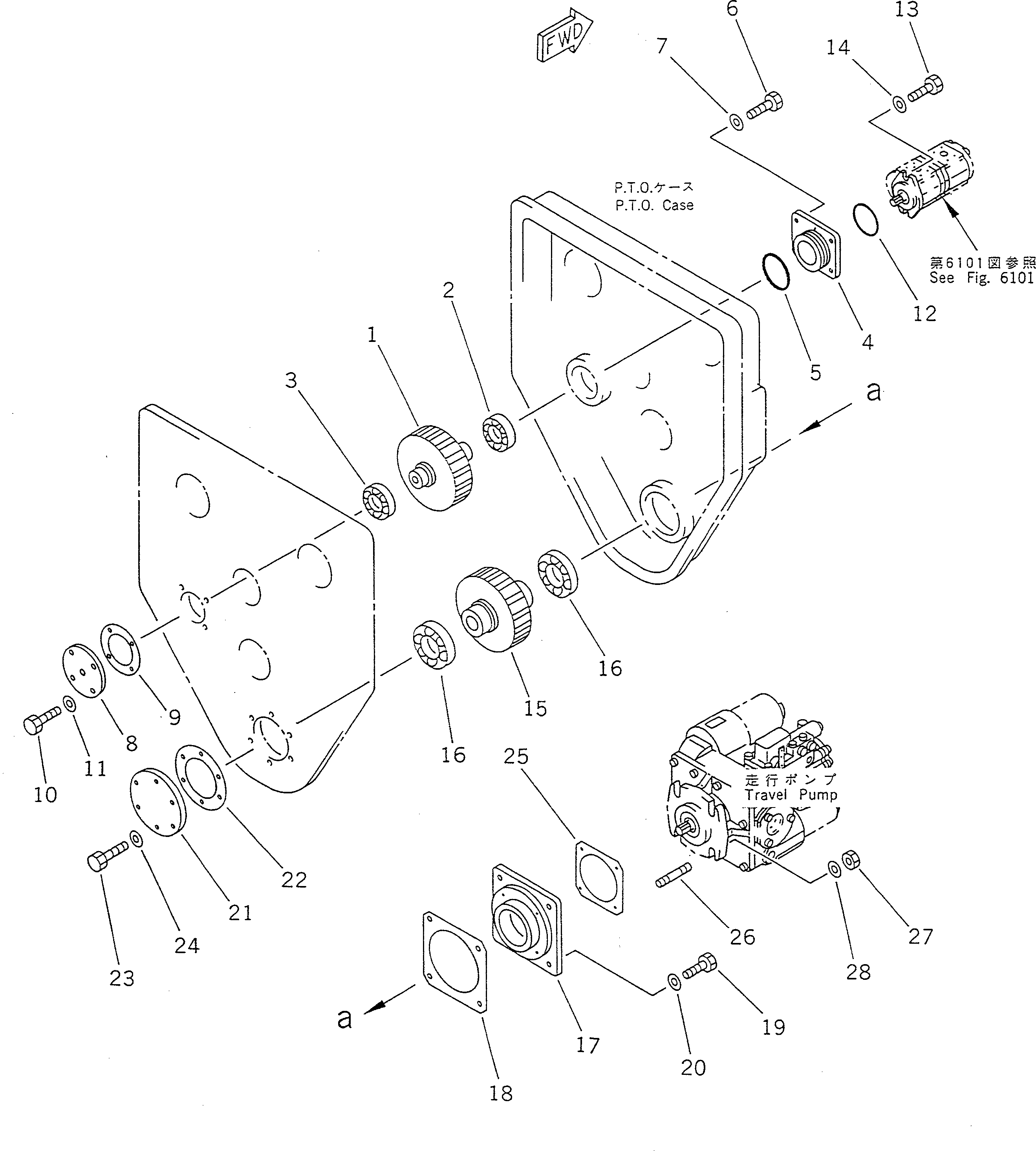 Шпилька 01124-51435 KOMATSU