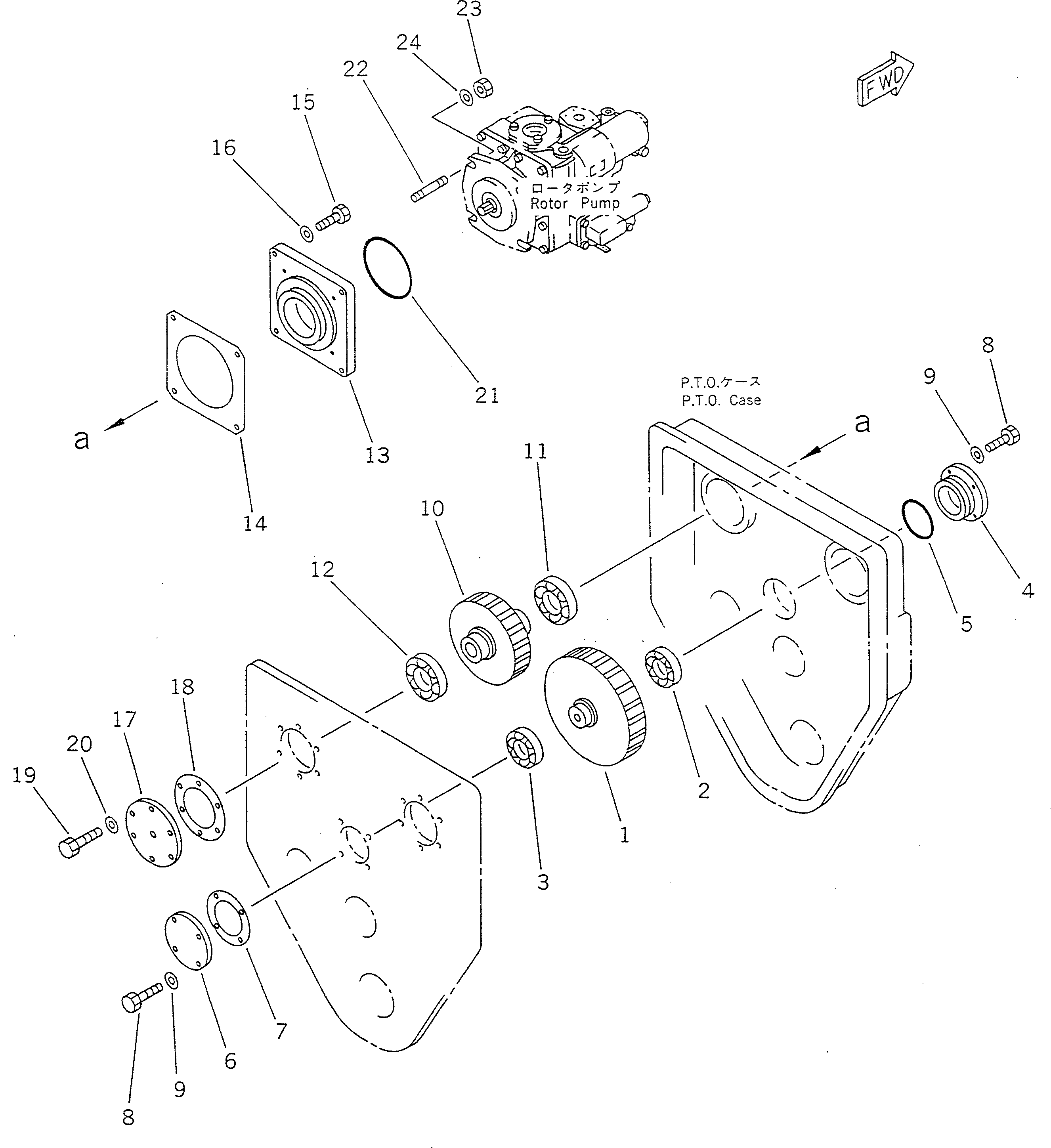 Прокладка 262-19-11151 KOMATSU