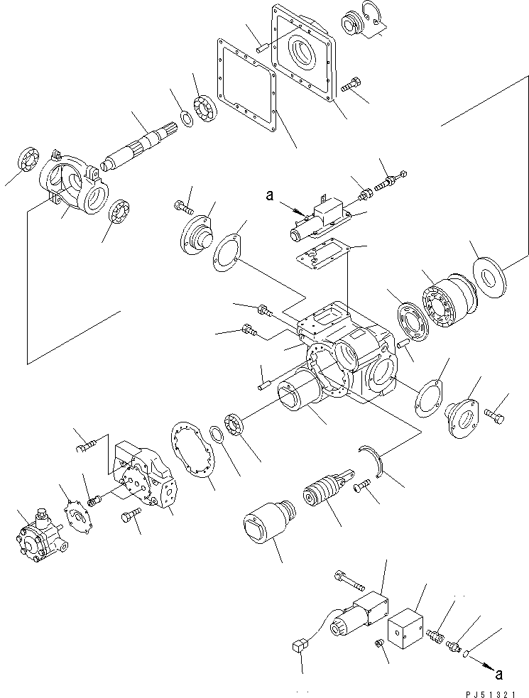 Пробка в сборе ST025083-004 KOMATSU