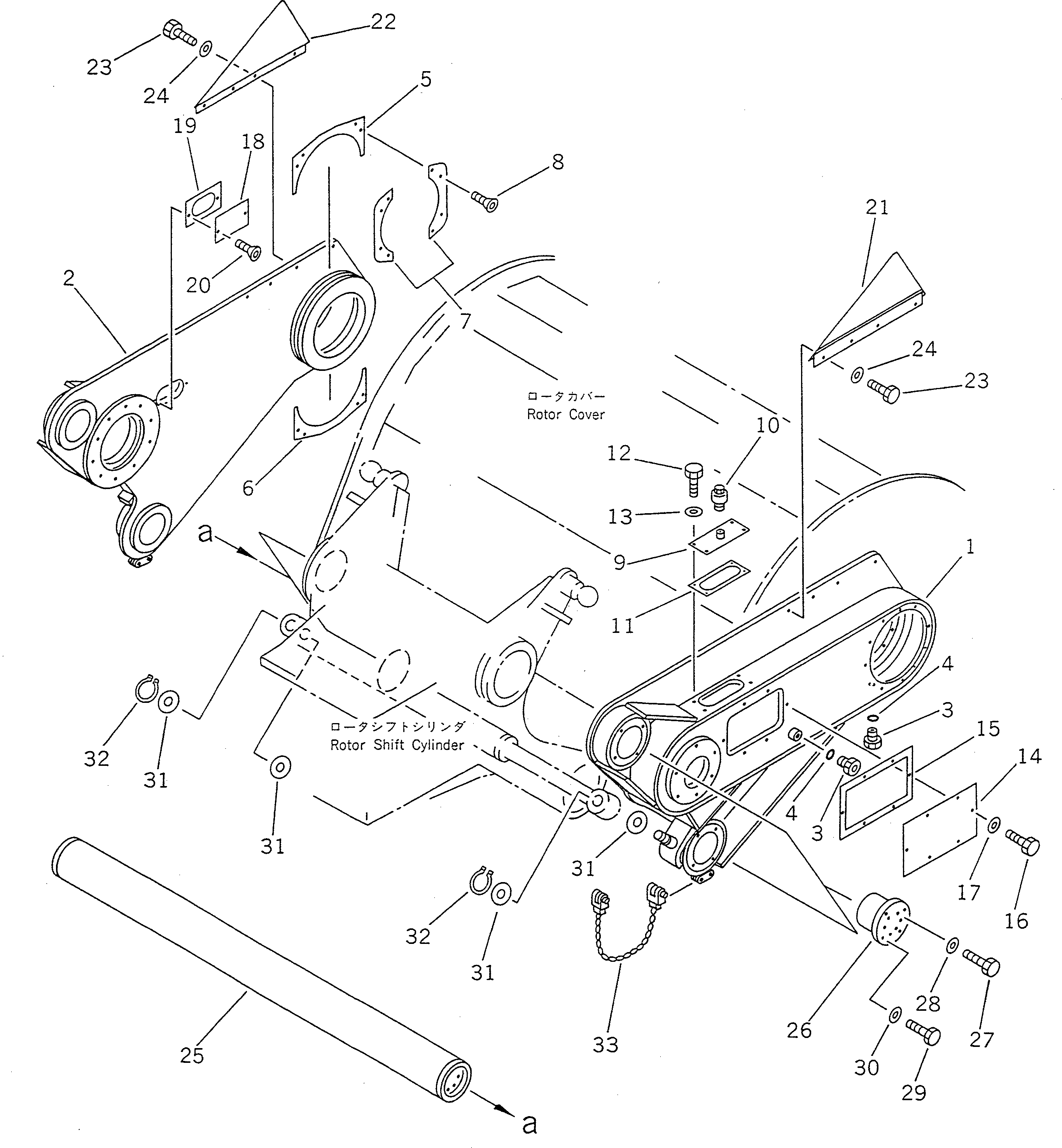 Прокладка 262-70-27240 KOMATSU