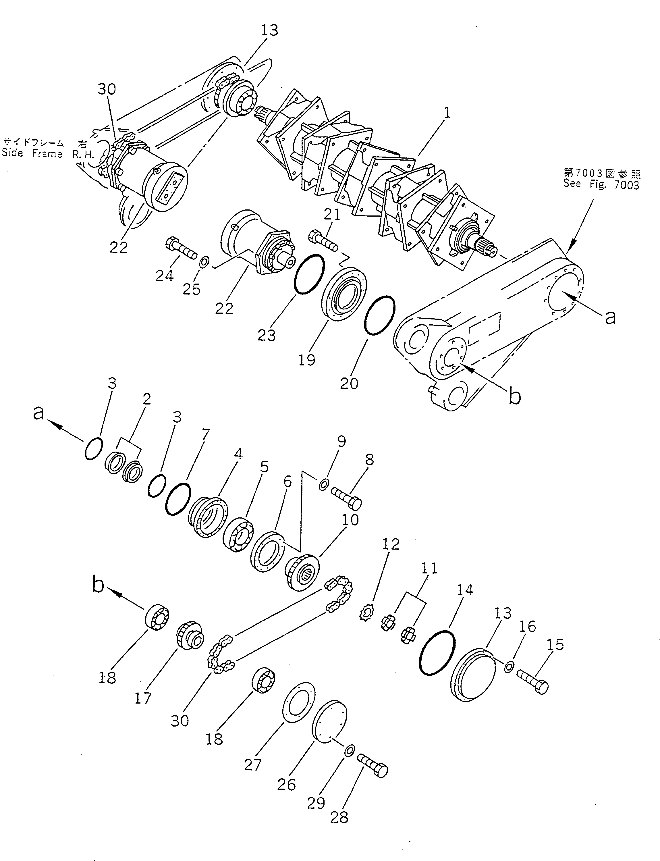 MOTOR ASS'Y,ROTOR (SEE FIG.6115) (262-61-26100) KOMATSU