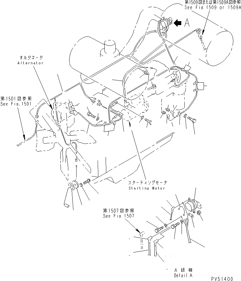 Кабель 08028-GD100 KOMATSU