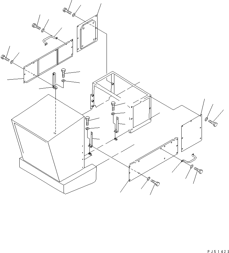 PANEL,L.H. 263-810-2370 KOMATSU