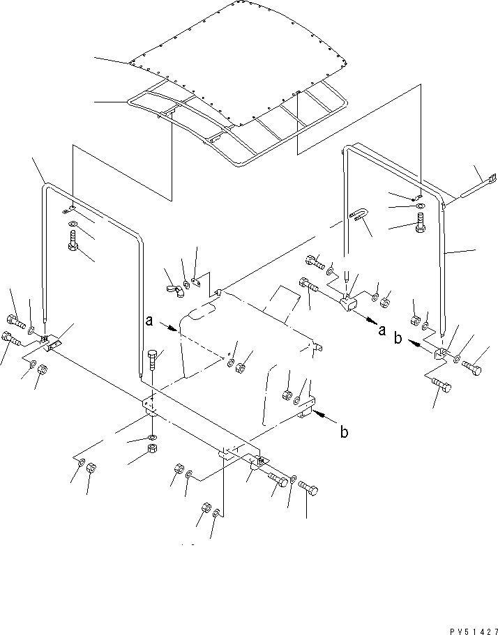 BRACKET,FRONT¤ R.H. 263-78-14320 KOMATSU