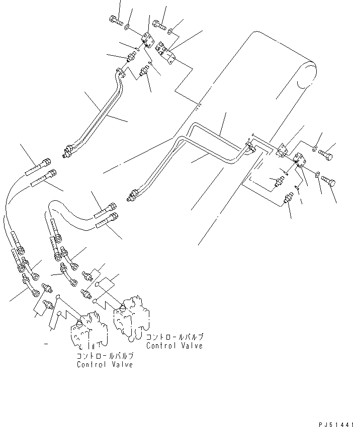 Трубка 263-60-34280 KOMATSU