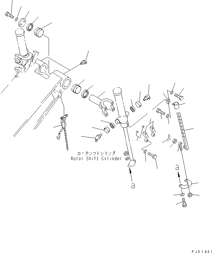 GAUGE,R.H. 263-70-35150 KOMATSU