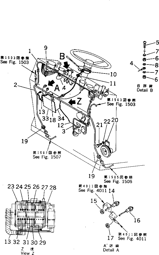 Жгут проводов 273-06-11191 KOMATSU