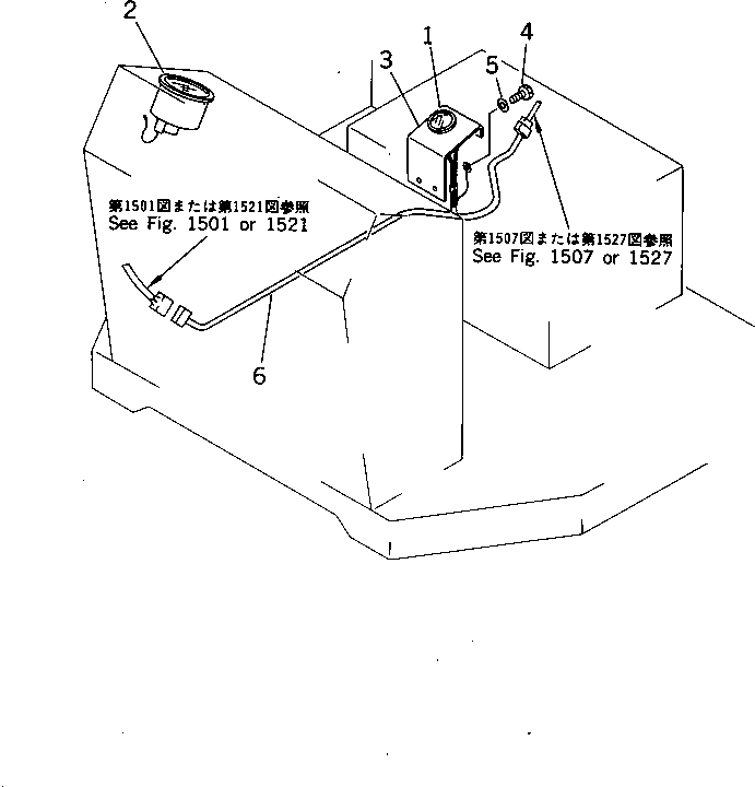 TACHOMETER 273-06-18110 KOMATSU