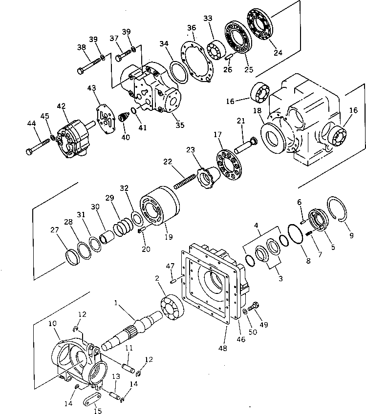 Обратный клапан 262-61-11340 KOMATSU