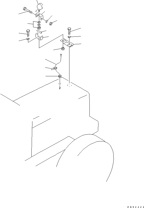 LAMP,WORK 234-A06-1570 KOMATSU
