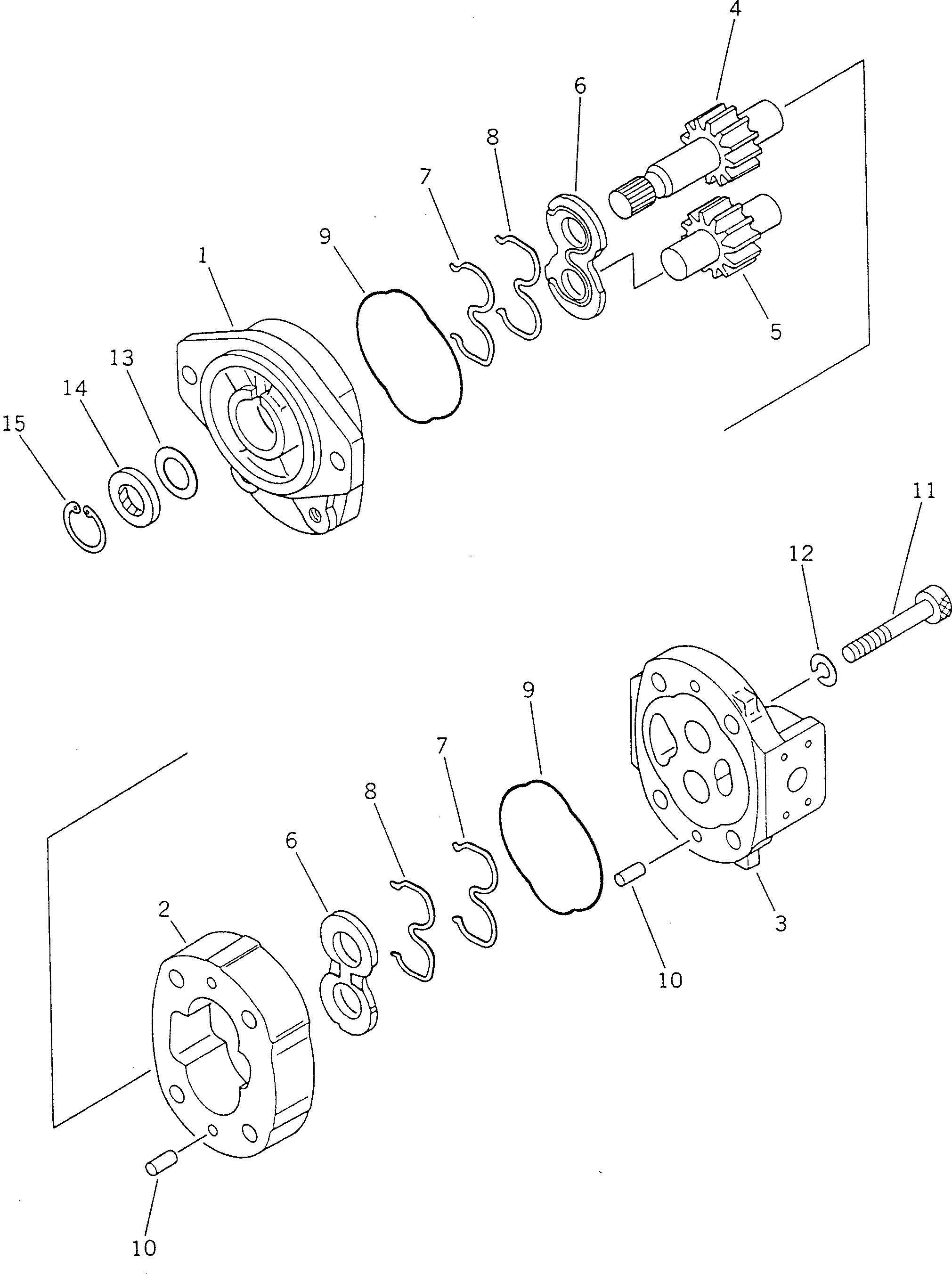 Уплотнительное кольцо круглого сечения (\7\705-17-02410) KOMATSU