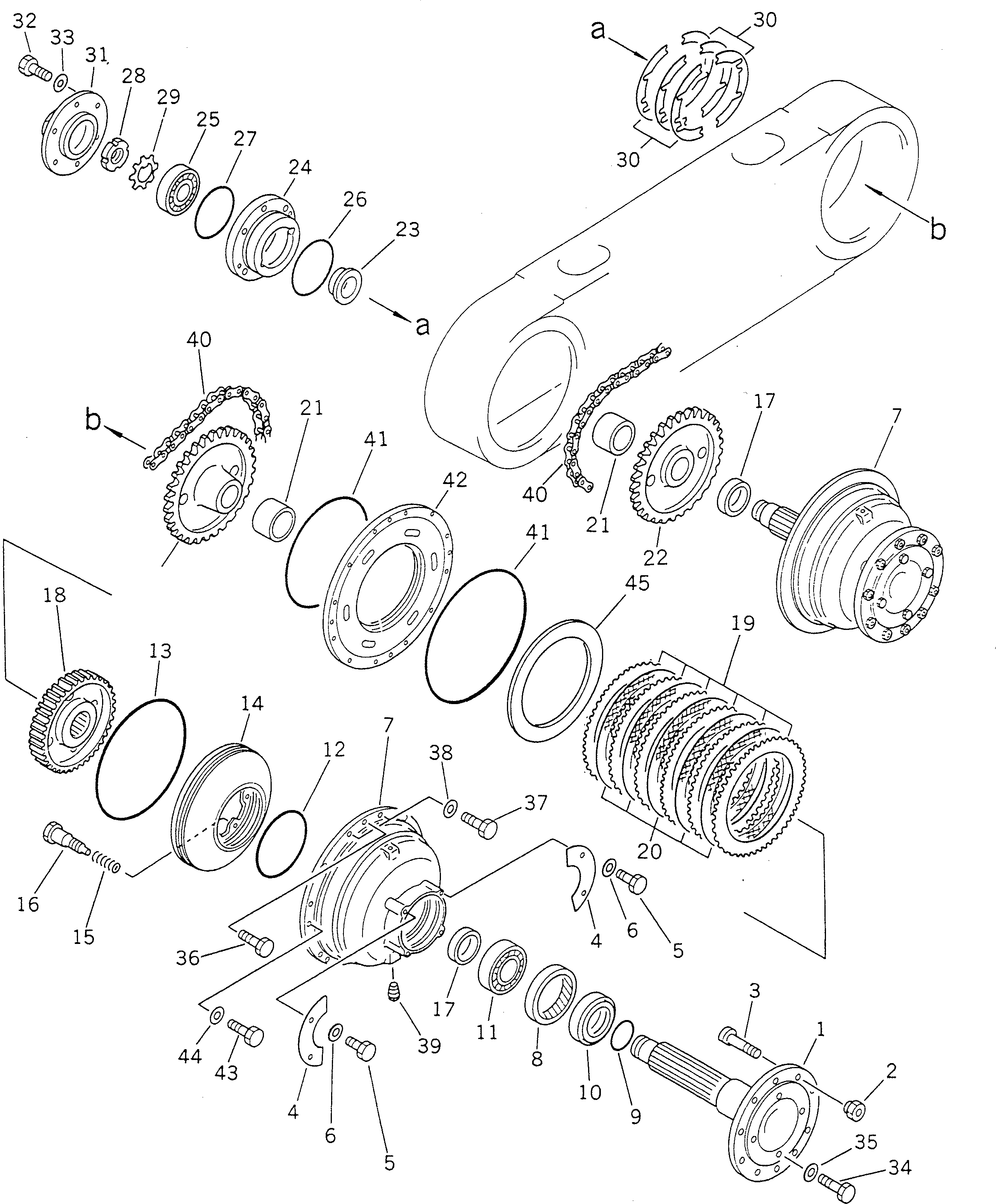 PLATE,FRICTION 232-25-51410 KOMATSU