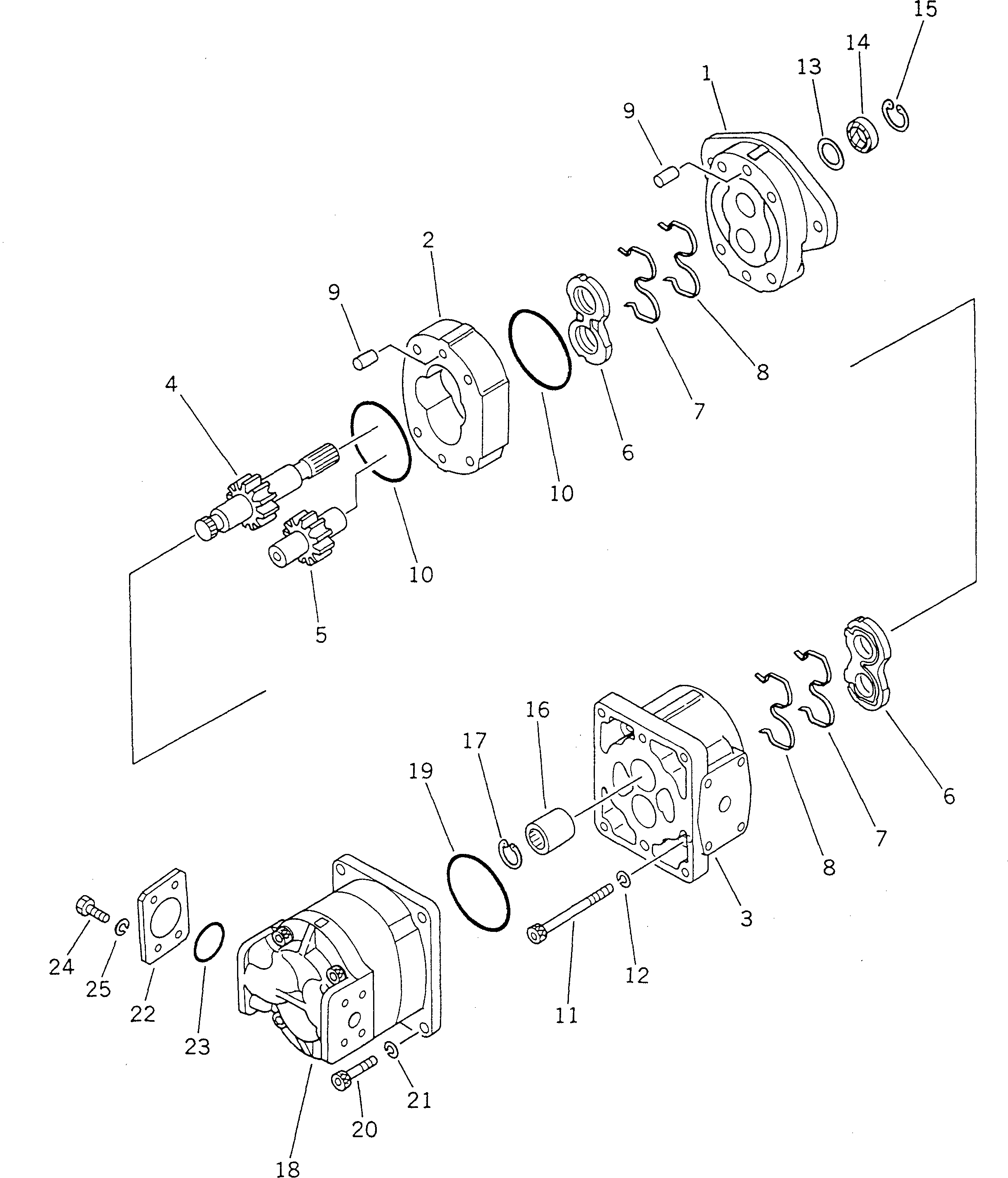 Уплотнительное кольцо круглого сечения 705-17-02410 KOMATSU