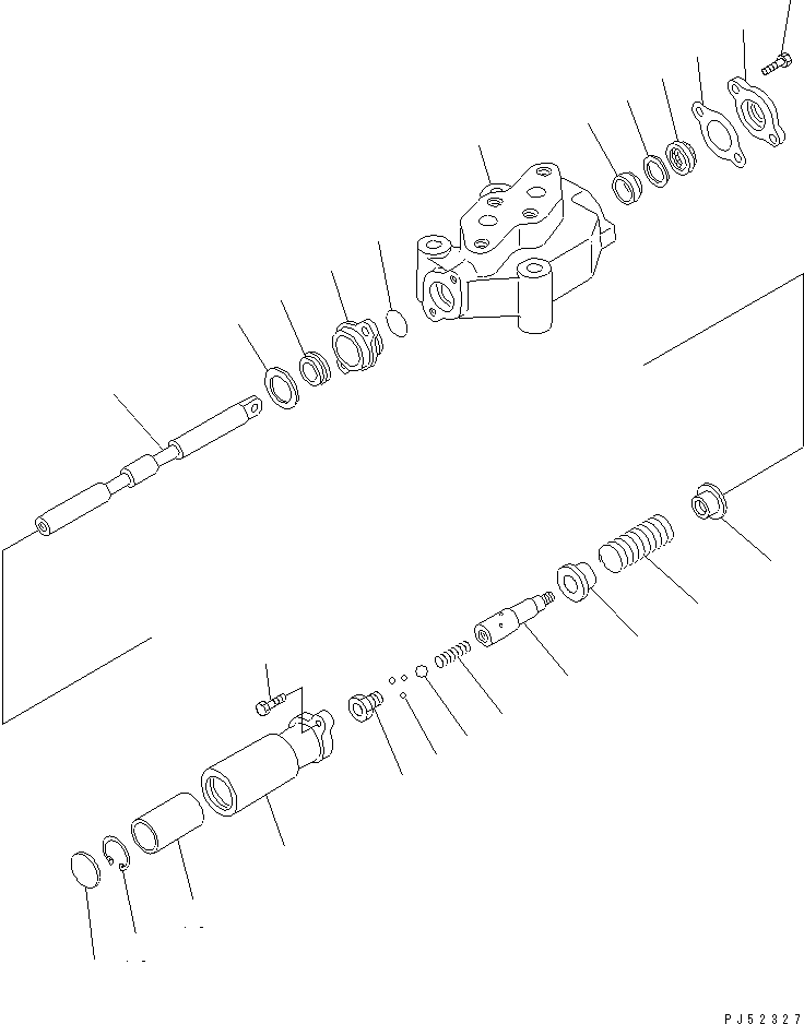 Клапан в сборе 702-15-65000 KOMATSU