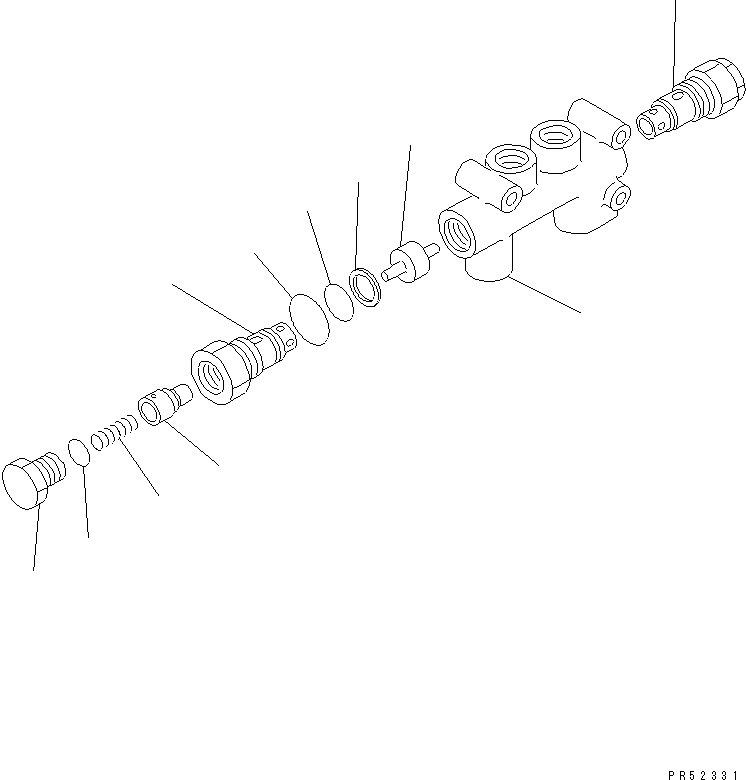 Корпус 237-61-21110 KOMATSU