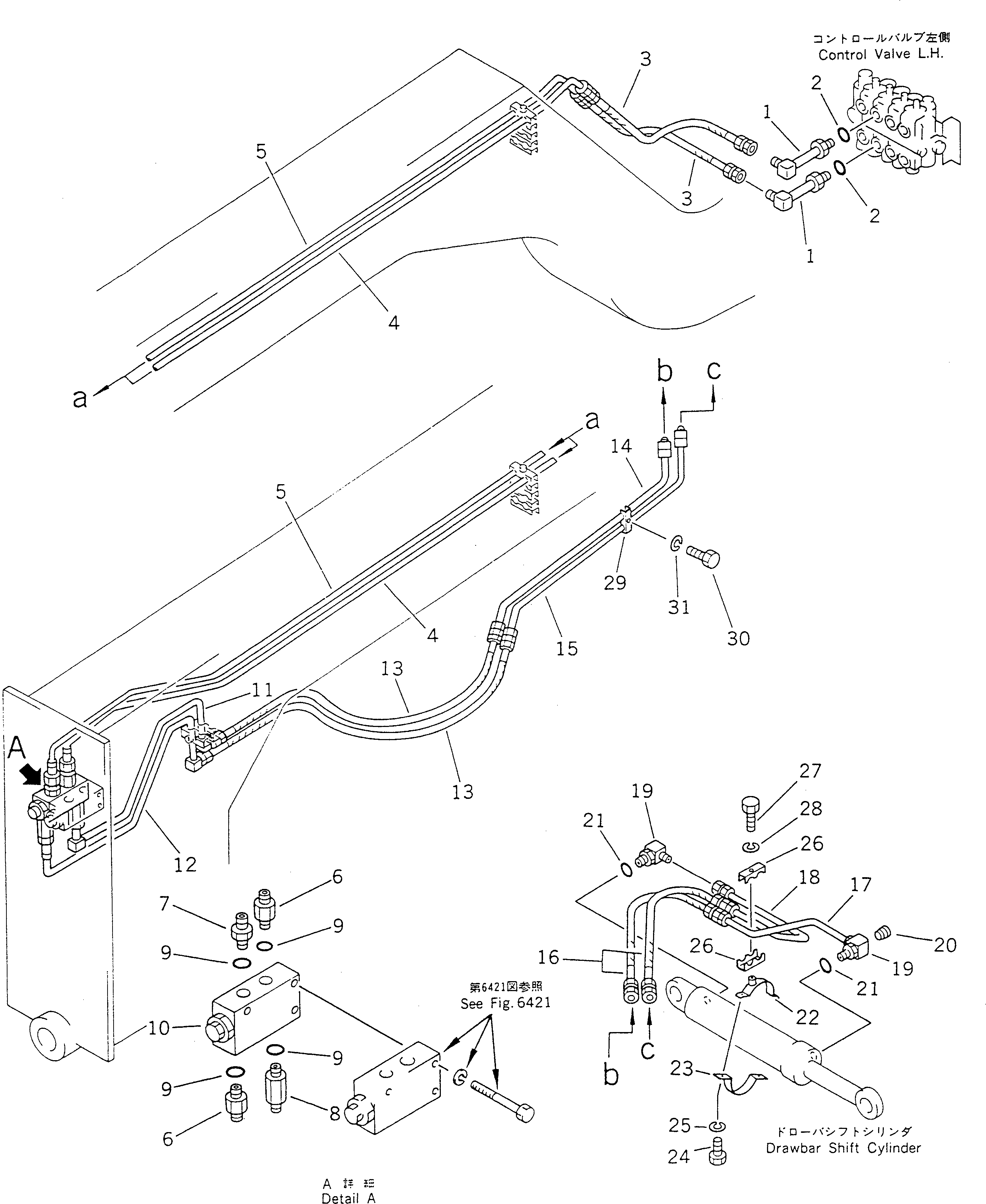 HOSE,(FOR CHINESE) 07108-30417 KOMATSU