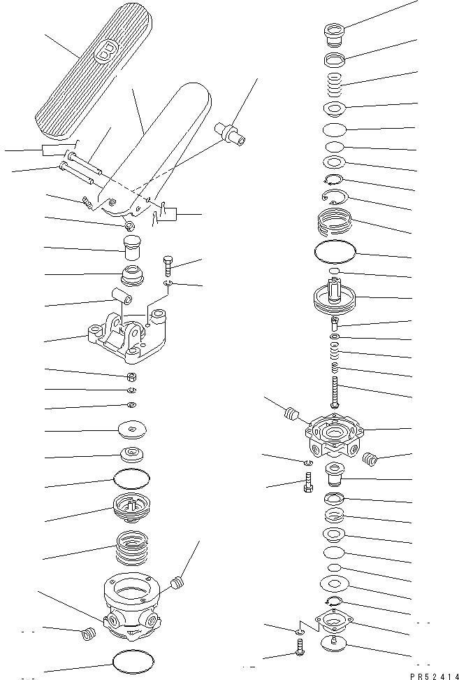 MOUNT PLATE ASS'Y 238-44-00080 KOMATSU
