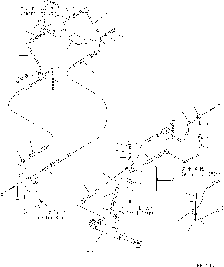 Соединительный штуцер 26A-60-16640 KOMATSU