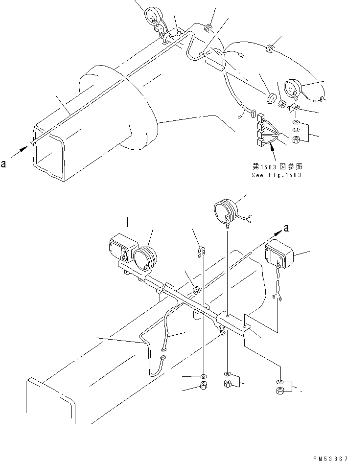 COMBINATION LAMP A.,R.H. 236-06-25280 KOMATSU