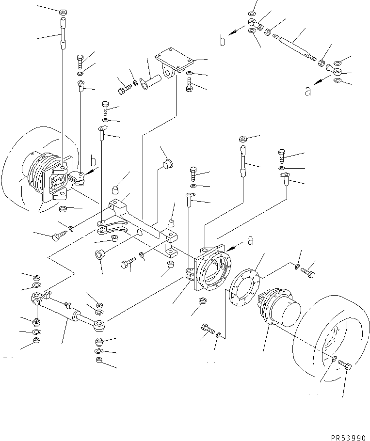 HUB,R.H. 26A-27-11130 KOMATSU