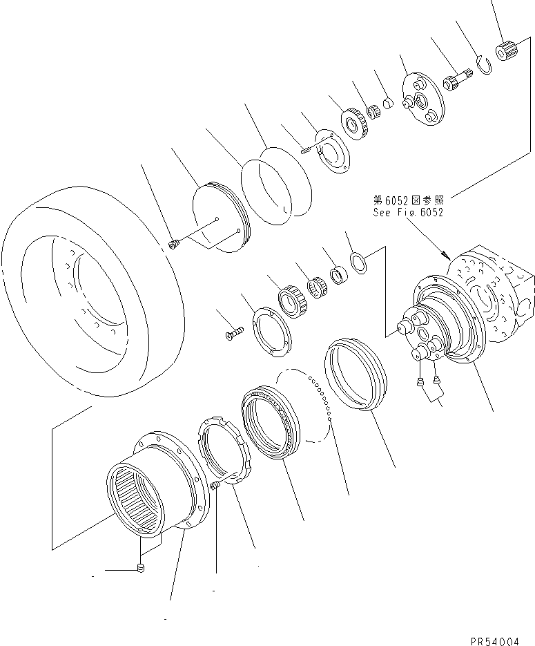 Ведущая шестерня KB20941-61324 KOMATSU