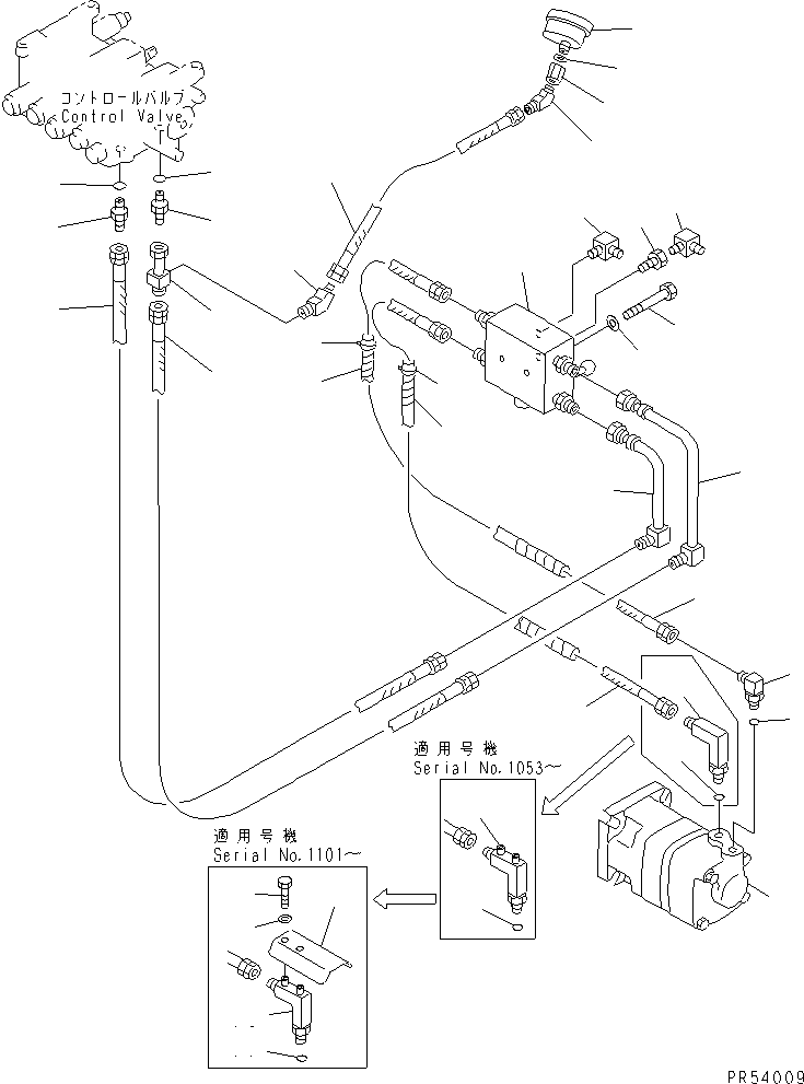 Переходник 26A-60-16630 KOMATSU