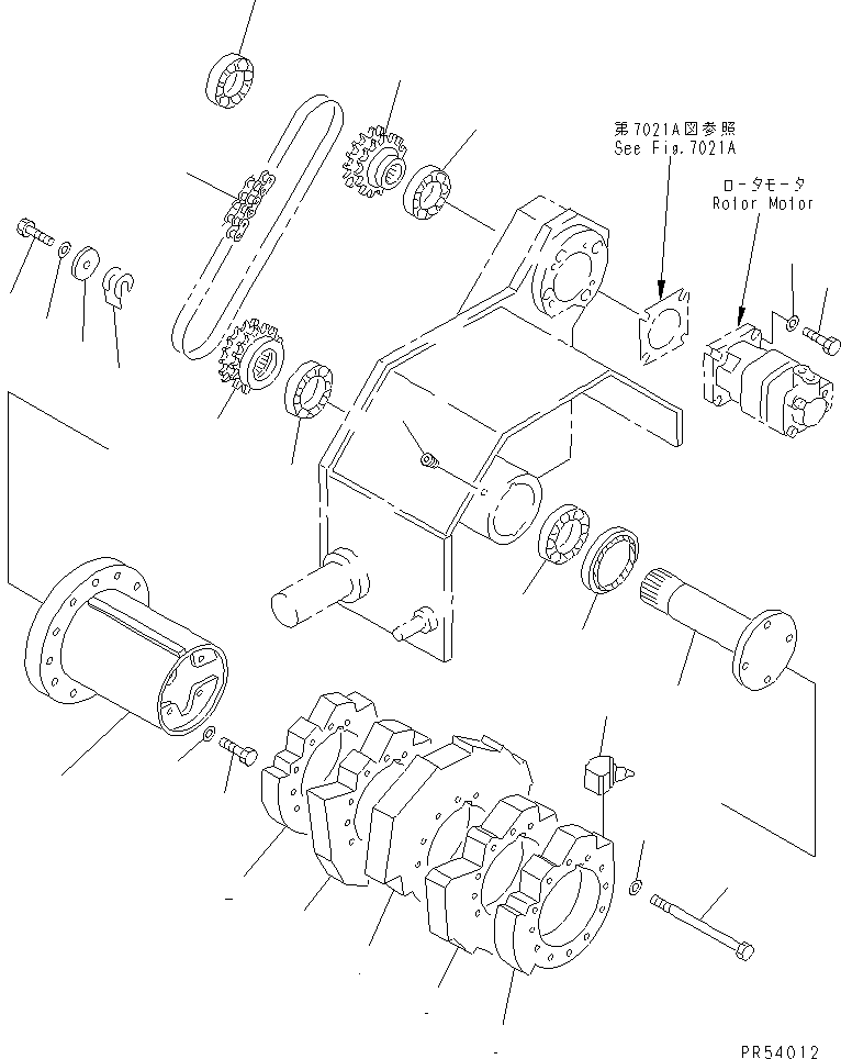 Диск 26A-870-1440 KOMATSU