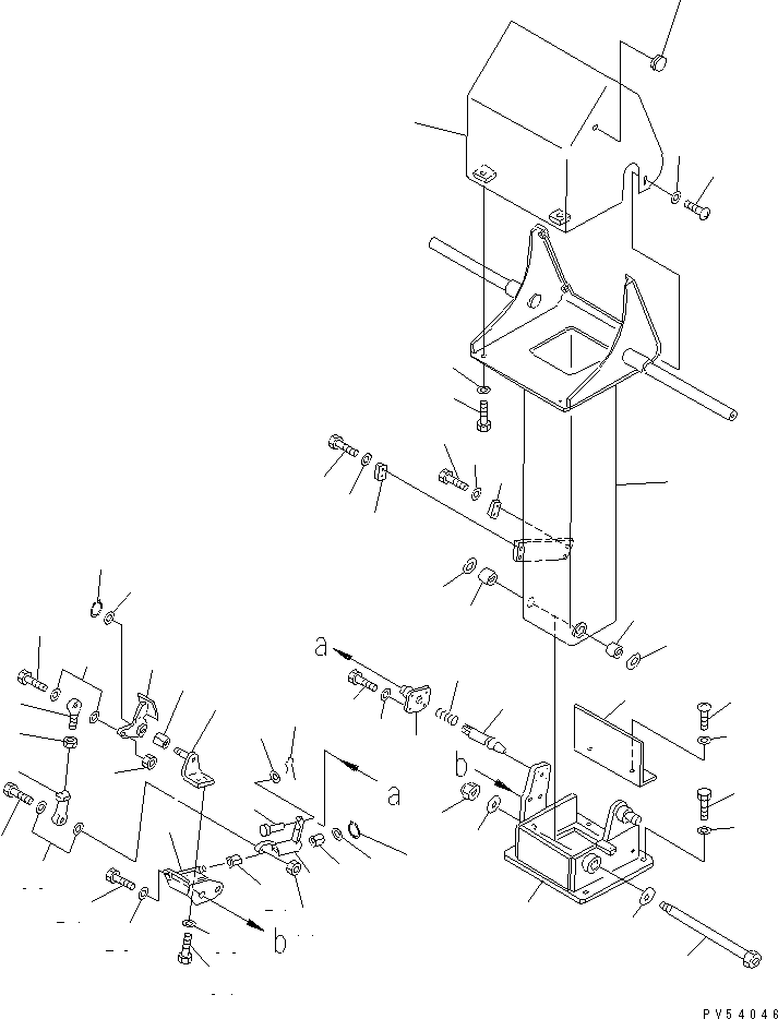 Наконечник тяги \0\04252-20853 KOMATSU