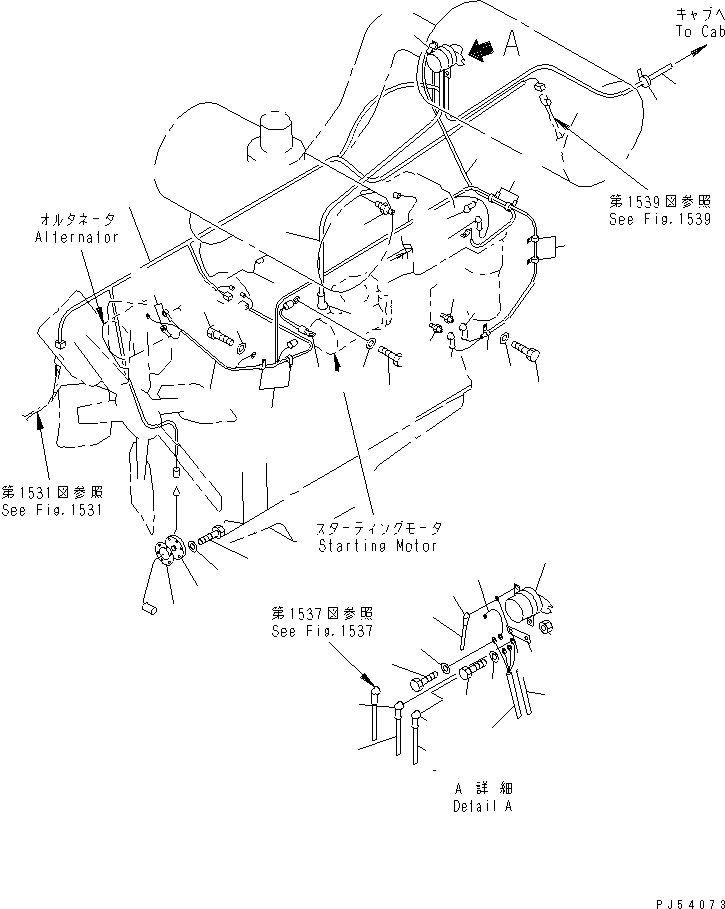 Кабель 08028-44100 KOMATSU