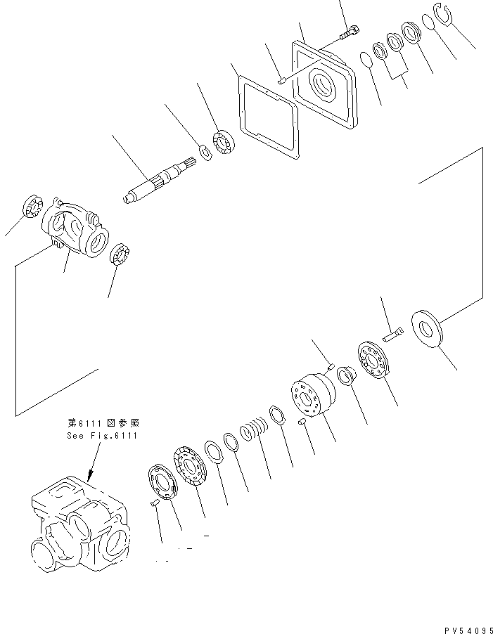 Пластина 262-61-22360 KOMATSU