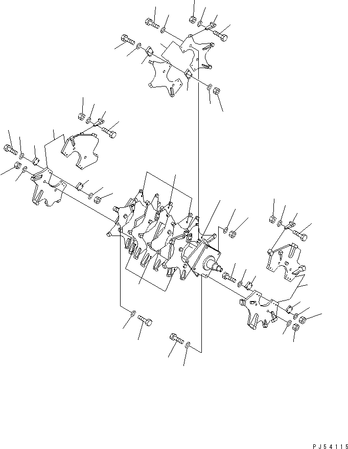 DISC,SIDE, L.H. 263-810-1130 KOMATSU