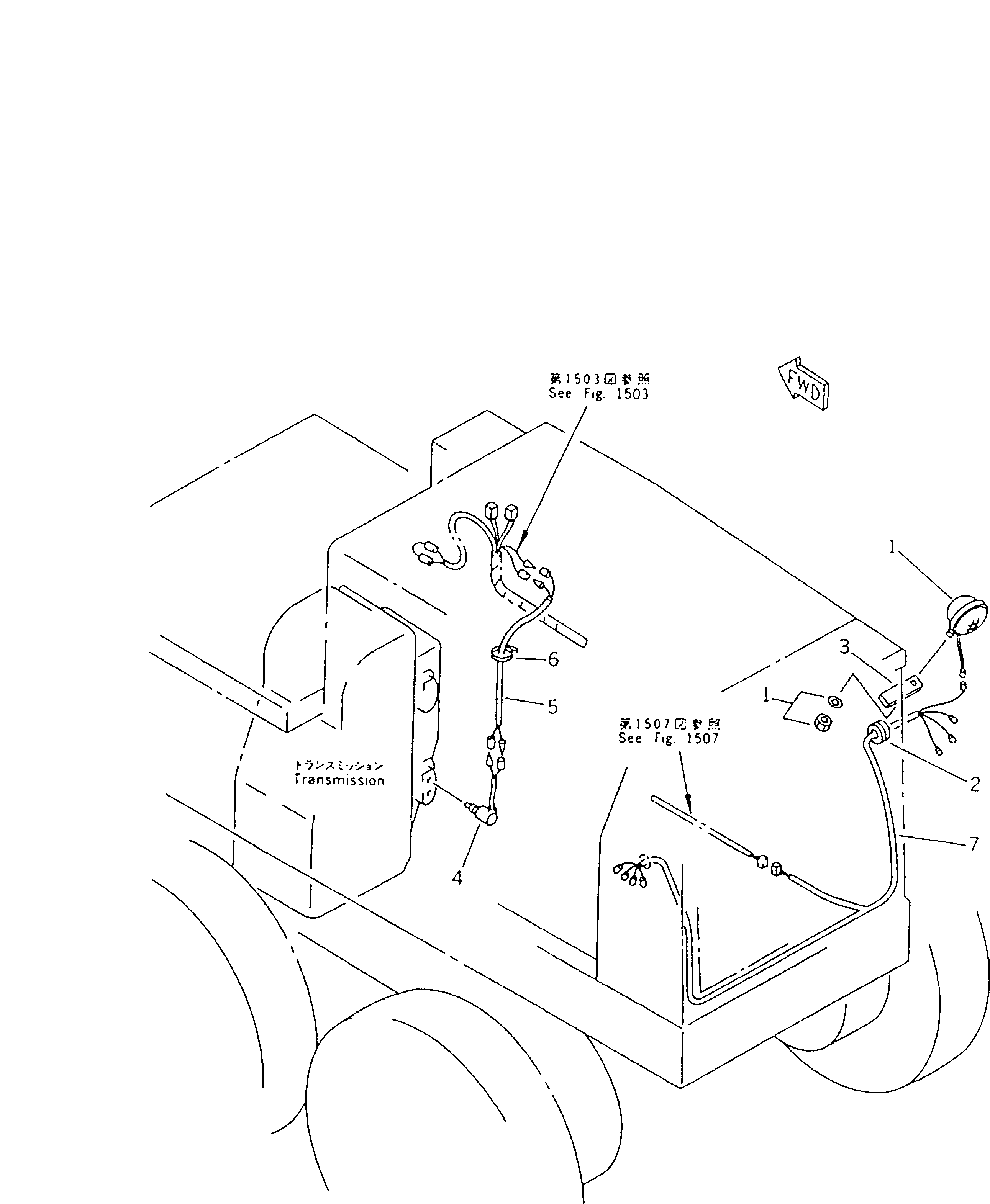 Жгут проводов 23A-06-11490 KOMATSU