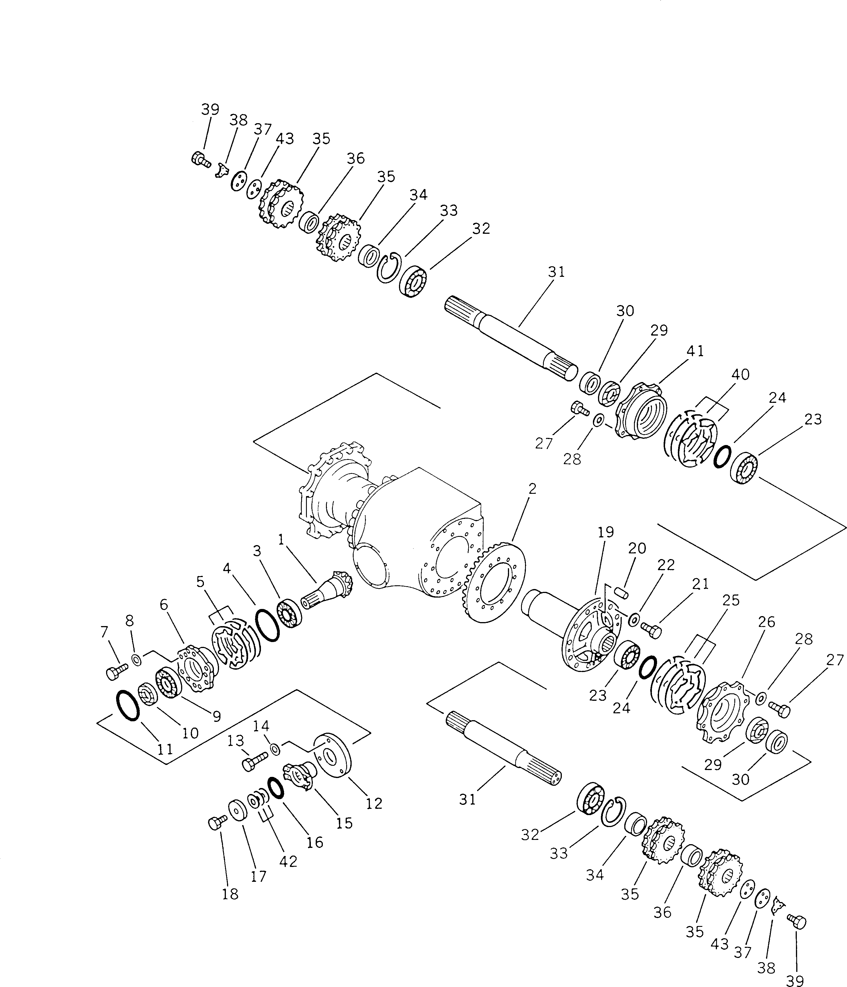 Подшипник 23A-22-11440 KOMATSU