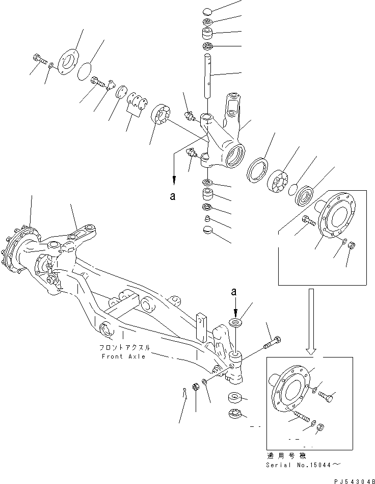 HOUSING,R.H. \0\23A-27-11151 KOMATSU
