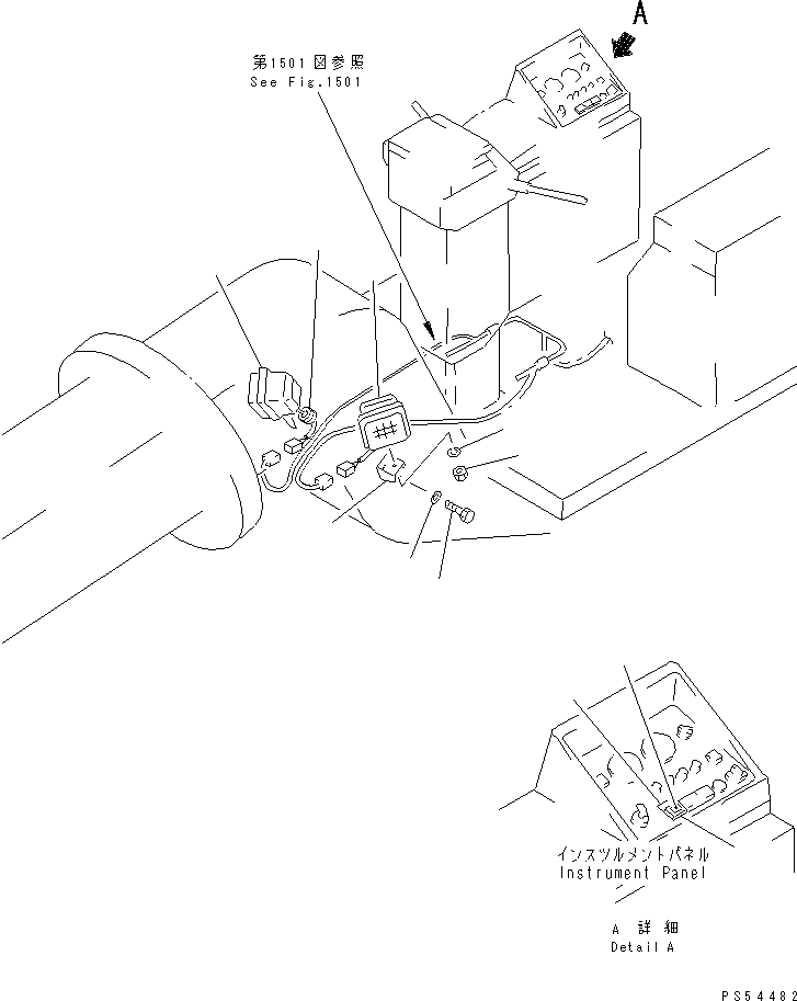Маркировочная табличка 235-06-35450 KOMATSU